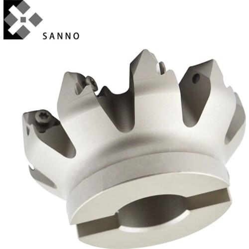 MFWN900D200-12T / 16T-M60 cnc fast cutting disc face milling cutter cnc lathe machine tools suitable for WNMU080608 insert