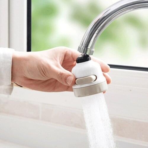 Rotatable Bathroom Kitchen Accessories Water Saver 3 Modes Water Tap Filter Faucet Extender Extenders Booster 2018 New