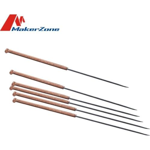 10PCS Nozzle Cleaning Needle Special Drill Cleaner Stainless Steel For MK8 V6 nozzle Through Holes 0.2-1.0mm 3D printer parts