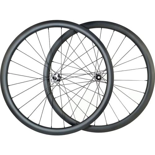 1295g 700c 35mmx28mm Tubeless Clincher Road Disc carbon wheelset UD 3K 12K 12x100 12x142 D411SB D412SB 6-bolt HG XDR 12s bicycle
