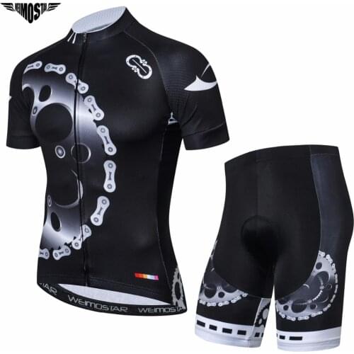 2018 WEIMOSTAR Men Summer Short Sleeve mtb Cycling Jersey Clothng ropa ciclismo breathable gear clothes sets outdoor sport Wear