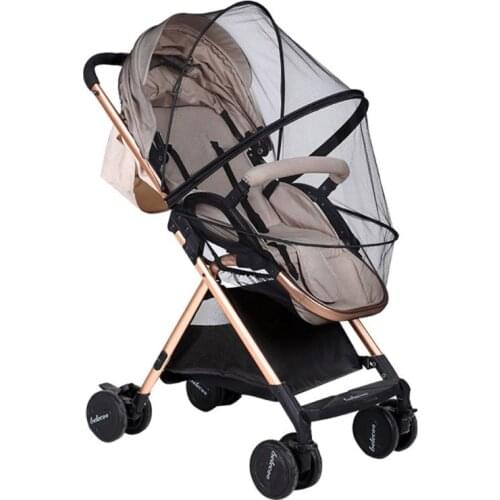 2021 New Safe Children Crib Mosquito Net Baby Pushchair Bug Netting Stroller Accessories
