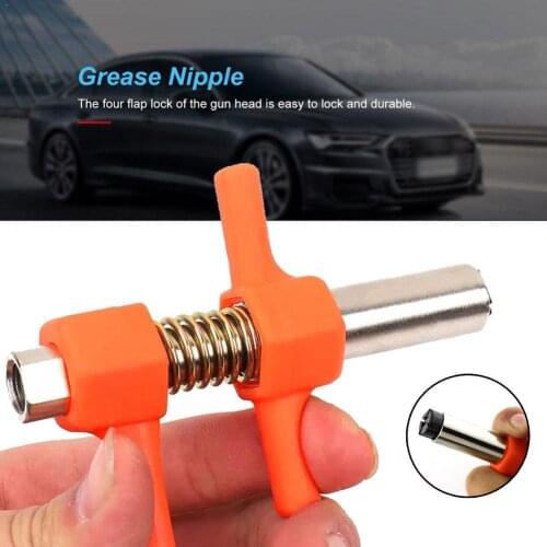 Car Metal Standard 1/8" NPT Grease Coupler Lock Pliers Zerk Coupler Fitting R4O9
