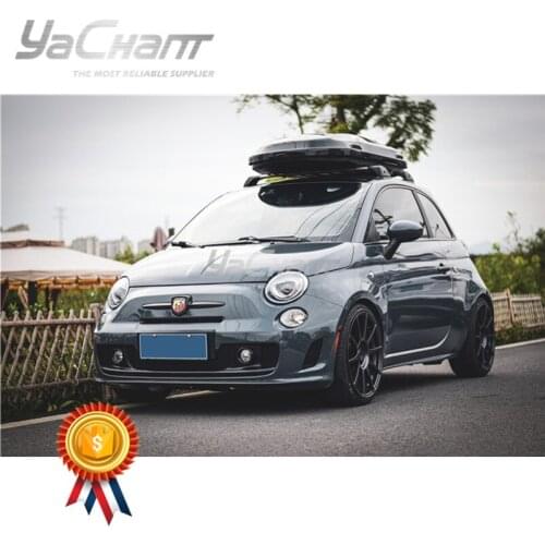 Car-Styling Portion Carbon Fiber Body Kit Fit For 2007-2013 500 Arbarthe Style Front Bumper Rear Bumper Roof Spoiler