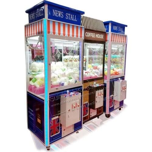 Children Adults Love NYST Coins Operated Games Claw Machine Dolls Cranes Machine For Shopping Malls