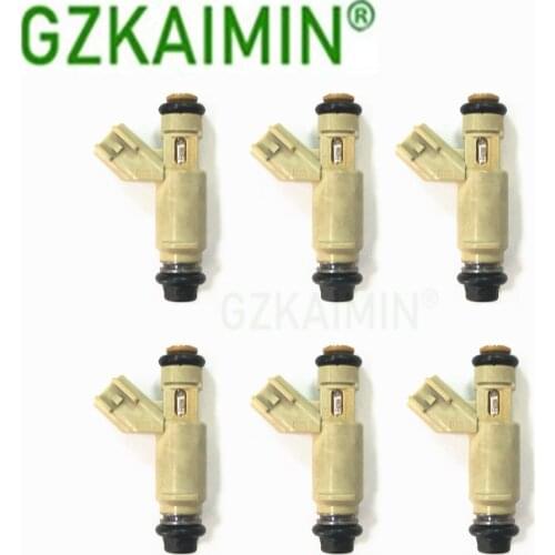 Set Of 6 PCS High Quality For Ford X-Type 2.1L V6 01-09 D Fuel Injector OEM 2X43-CA 2X43CA