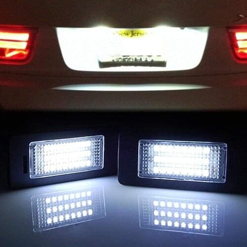 License Plate Light Replacement for BMW 1/2/3/4/5/X Series X5 X6 M3 M4 E39 E60 E70 E71 E82 E90 E92 F32 F35 Number Plate Tag Lamp