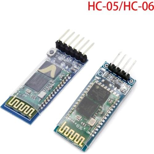 HC-05 HC-06 master-slave 6pin/4pin anti-reverse, integrated Bluetooth serial pass-through module, wireless serial for arduino