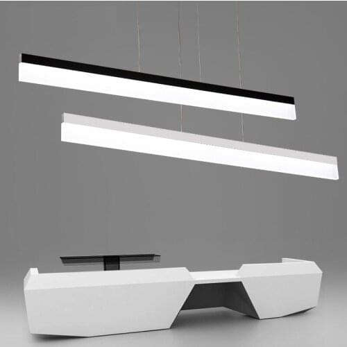 Minimalism Acrylic Modern LED Pendant Lights For Dining Room Office Shops Pendant Lamp suspension luminaire light fixtures