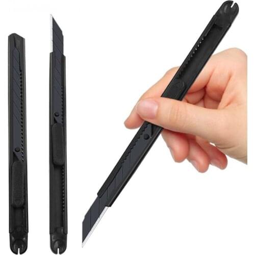 Aluminum Alloy Utility Knife Art Knife Letter Opener Metal Blade Self-locking Design Angle With Fracture Cutter