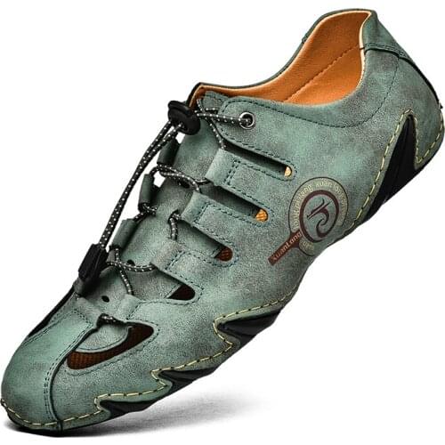 Man New Fashion Comfy Mesh Casual Shoe Male Summer Hollow Breathable Flats Shoes Masculino Outdoor Slip-on Walking Boat Sneakers