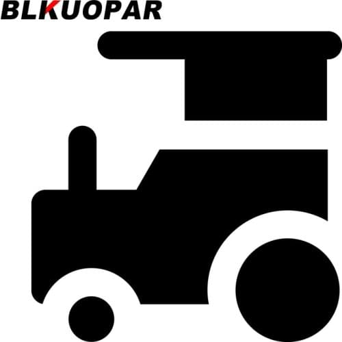 BLKUOPAR for Tractor Car Stickers Fashionable Creative Decals Personality Simple Windshield Refrigerator Caravan Decor Car Label