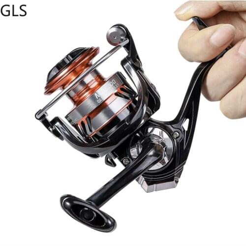 2021 Newest Interchangeable Left And Right Fishing Reel Gear Ratio 5.2:1/4.7:1 High Quality Spinning Wheel Fishing Coil