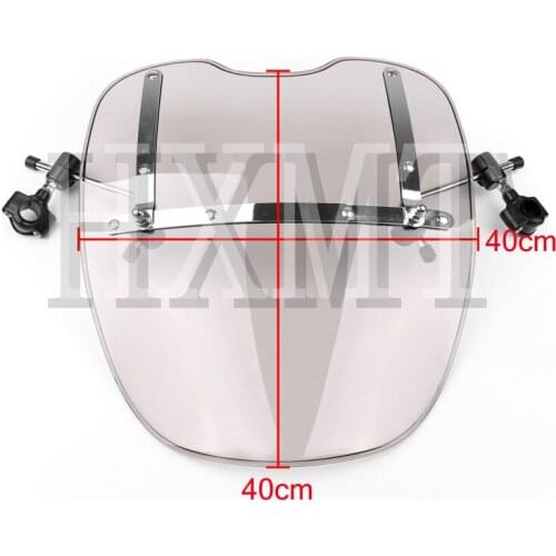 New For Yamaha Cruisers & Standards Models As V-Max VMax 1200 V Star 650 Custom Stryker Moto Windscreen Windshield 1969-2015