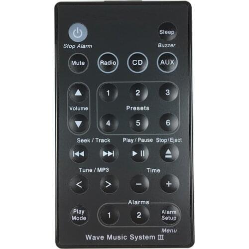 Replace Remote Control For BOSE Wave Music System AWRCC1 AWRCC2 AWRCC3 Player US with Battery