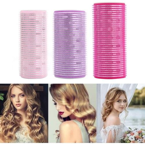 Self-adhesive Hair Care Rollers for DIY Hairdressing Salon Hair Styling Curler DIY Hair Curlers Hairdressing Clips