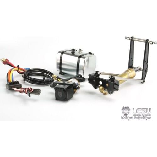 LESU 1/14 Hydraulic Oil Cylinder System Pump ESC Set for Tamiya DIY RC Dump Truck Model TH02422-SMT3