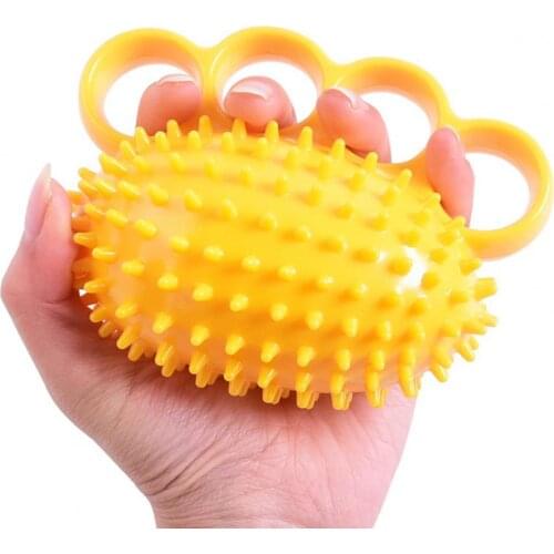 Hand Grip Exerciser Ball High Elasticity Bump Design Recovery Training Hand Acupuncture Point Activation Grip Strengthener Ball