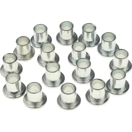 16 pcs Iron Roller Inline Skate Wheels Center Bearing Bushing Spacer Replacement Durable Tool Parts Equipment Accessories