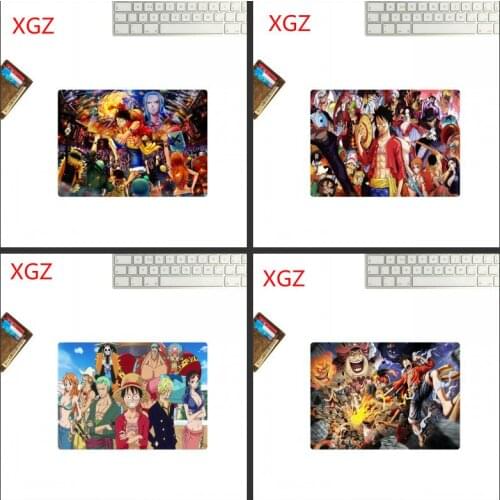 XGZ Anime One Piece Printing Exquisite Small Mouse Pad Non-slip Waterproof Rubber Pad Office Desk Mat