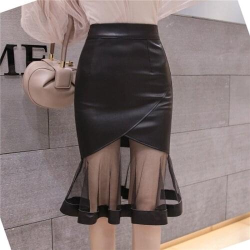 Stretch high waist bag hips skirt women mid-length slim split skirt wedding ceremony festive long skirts office lady clothes