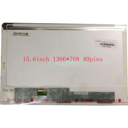 15.6 inch LCD matrix For Lenovo G500 B590 E520 B550 Y550 G550 G650 Z570 laptop lcd screen panel 1366*768 B156XW02 V.2 LP156WH4