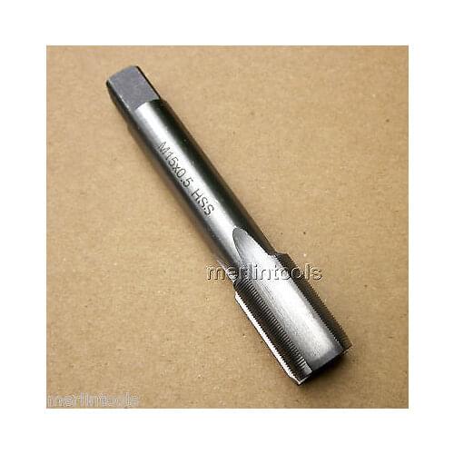 15mm x .5 Metric HSS Right hand Thread Tap M15 x 0.5mm Pitch