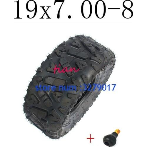 2019 Hot Sale Good Quality GO KART KARTING ATV UTV Buggy 19X7.00-8 Inch Wheel Tubeless Tyre Tire