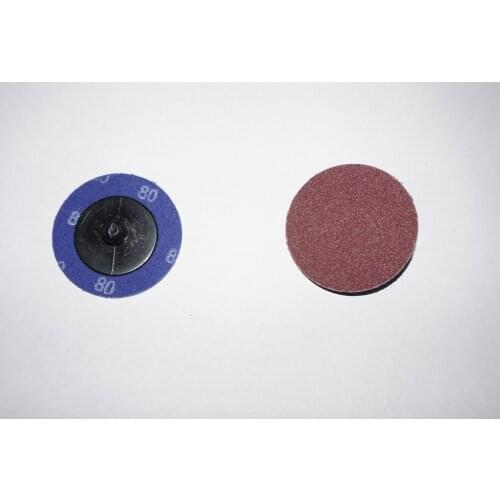 48pcs 2"(50mm) Grit 60 80 120 Roll Lock A/O R Type Deerfos Quick Change Sanding Disc