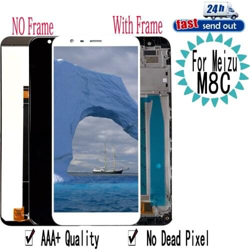 5.45" M8C LCD For MEIZU M8C LCD Display M809L M810H Touch Screen Digitizer Assembly Replacement For MEIZU M8C