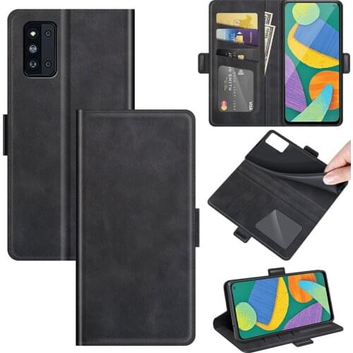 Case For Samsung F52 5G Leather Wallet Flip Cover Vintage Magnet Phone Case For Galaxy F52 5G Coque