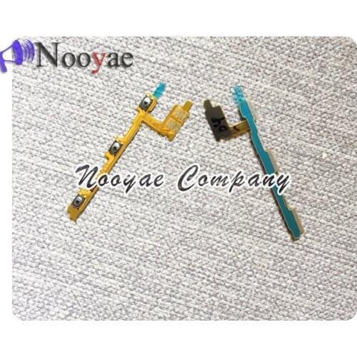5Pcs/Lot For Huawei Y9 2019 Power On Off Y9-2019 Volume Up Down Switch Key Button Flex Cable