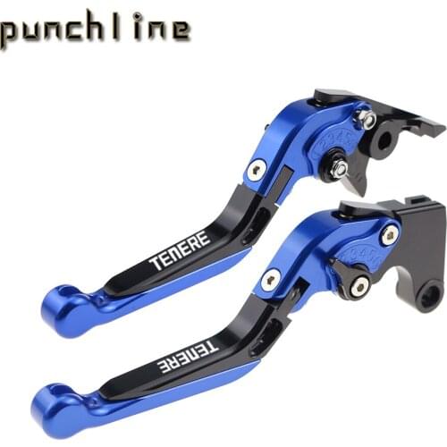 For YAMAHA XT660Z XT 660 Z TENERE 2008-2015 Motorcycle Accessories Folding Extendable Clutch Brake Levers