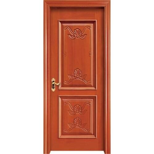 Custom traditional doors solid oak wood doors contemporary single front door interior door available D-017