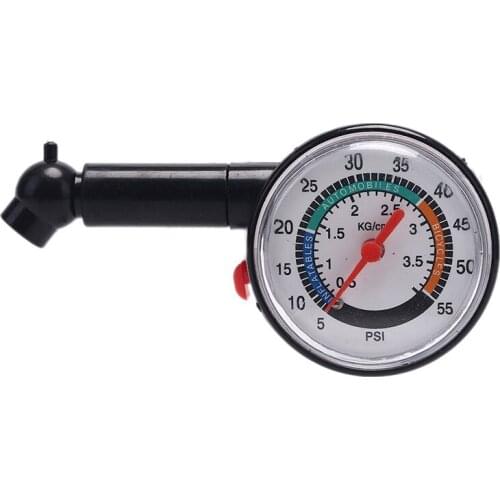 0-50 psi Tire Pressure Gauge Dial Meter wheel air pressure Tester for Auto Motor Car Truck Measure Tester monitoring system
