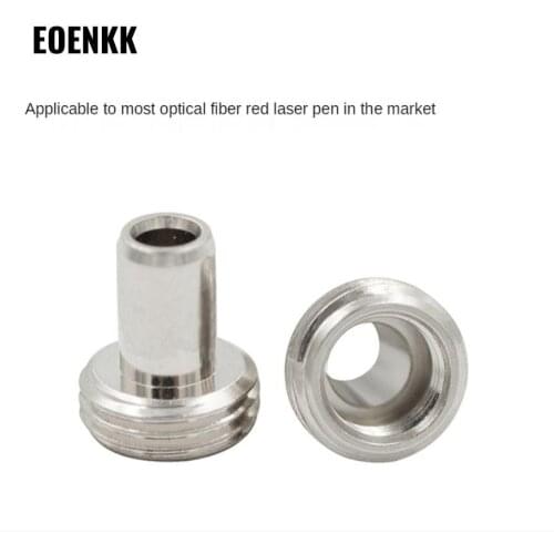 Red Laser Pointer Ceramic Core Metal Pen Head Red Light Ceramic Tube Metal Head White Head Repair Accessories