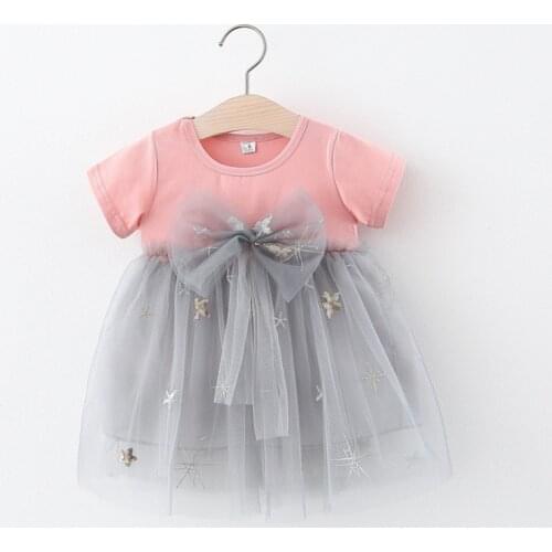 Baby Girl Summer Dress Clothes Princess Toddler Girl Dresses For Newborn Birthday Party tutu Dress Infant Clothing 0-2Y Vestidos