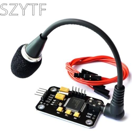 Voice-Recognition-Module Microphone Dupont with Jumper-Wire Speech for Arduino