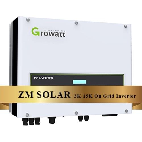 On grid inverter US standard 5KW MTL-US 240v split phase growatt solar grid tie inverter