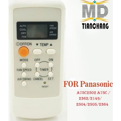 New Air Conditioner remote control For Panasonic For A75C2560 A75C2502 A75C/ 2362/2149/2504/2505/2364