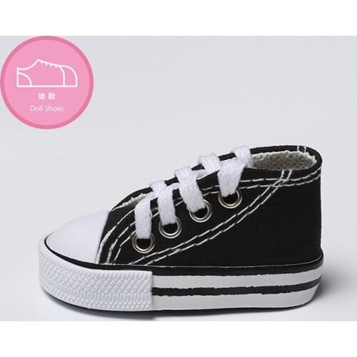 Shoes For Doll BJD 1 Pair 6.8cm Canvas Toy Mini Doll Shoes 1/3 for Doll Boots Dolls Accessories Hot Sale 9 Colors
