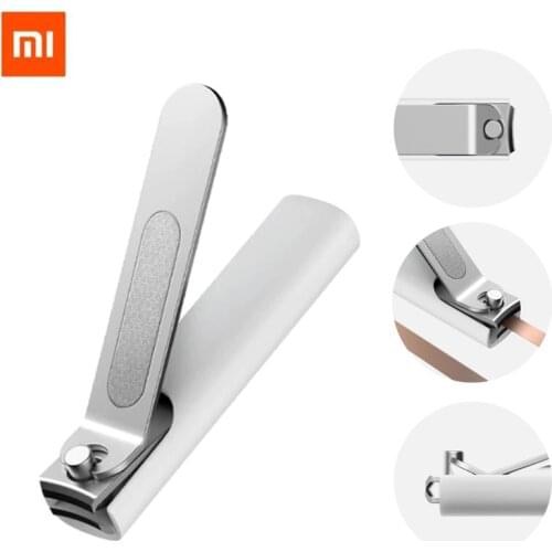 Original Xiaomi Mi Mijia Splash Proof Nail Clipper 402 Stainless Steel Durable Portable Pedicure Care Professional Trimmer Tool