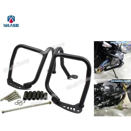 Motorcycle Left & Right Refit Tank Protection Bar Protection Guard Crash Bars Frame For BMW R1200 NINE T 2014 2015 2016