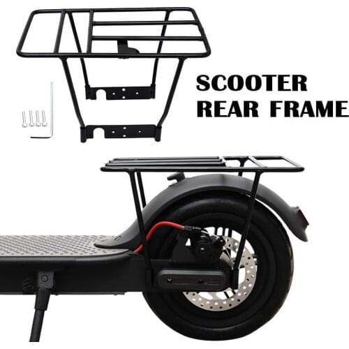 1Pcs Luggage Carrier Cargo Scooter Rear Frame Storage Shelf Saddle For Xiaomi Mijia M365/Pro Electric Scooter Stand Rack Support