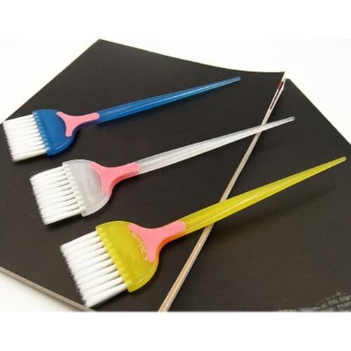 1pc Professional Hair Dye Hair Brush Hair Coloring Brush Resin Fluffy Comb Hairdressing Styling Tool Barber Accessaries