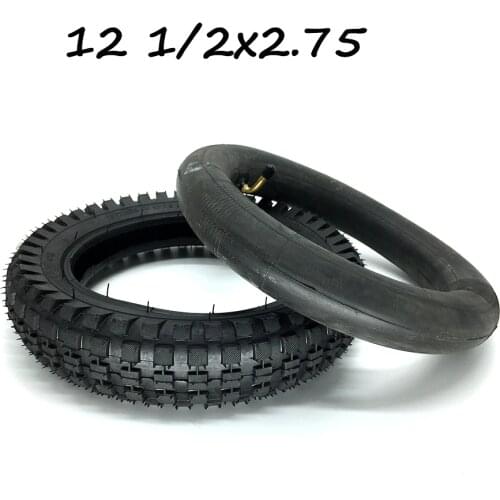 12 1/2x2.75 Off-Road Inner and Outer Tires, 12-inch Super Wear-Resistant Tire for Electric Vehicle, Mini Motorcycle Tyre Parts