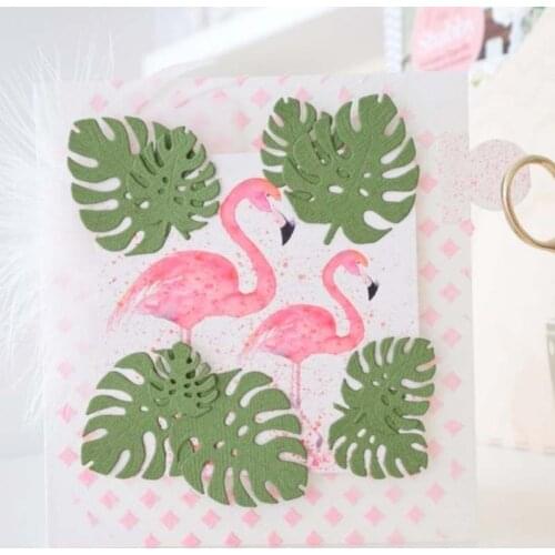 2020 Christmas Leaves Metal Cutting Dies DIY Scrapbooking Paper Photo Album Crafts Knife Mould Cards Blade Punch Tags Stencils