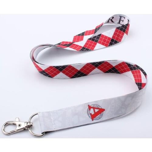 500pcs/lot DHL free shiping Customized lanyard 20mm wide sublimation polyester lanyard Heat Transfer Logo,Custom lanyards