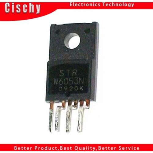 5PCS STR-W6053N TO220 STR-W6053 STRW6053N STR-W6053S TO220F-6 STRW6053S STRW6053 W6053N W6053S