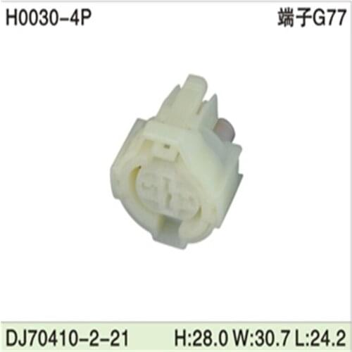 Free shipping 500pcs DJ70410-2-21 4Pin 2mm AMP Car Electrical Wire Connectors for VW,BMW,Audi,Toyota,NISSAN AND other